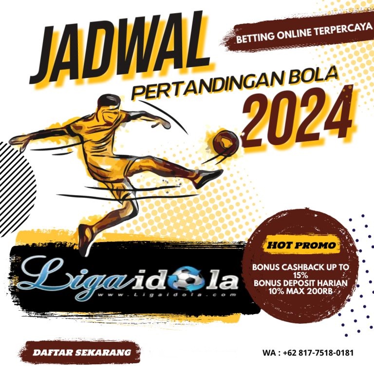 JADWAL PERTANDINGAN BOLA 31 AGUSTUS – 01 SEPTEMBER 2024