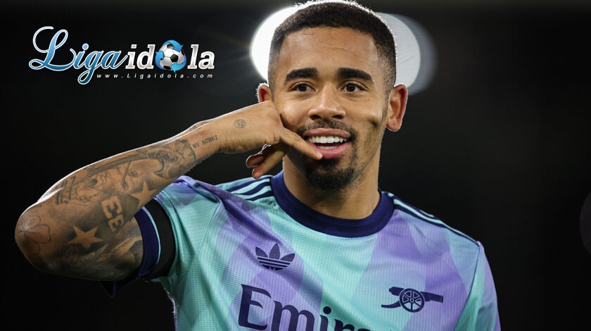 Catatan Menarik Crystal Palace 1-5 Arsenal: Gabriel Jesus Bersinar Lagi