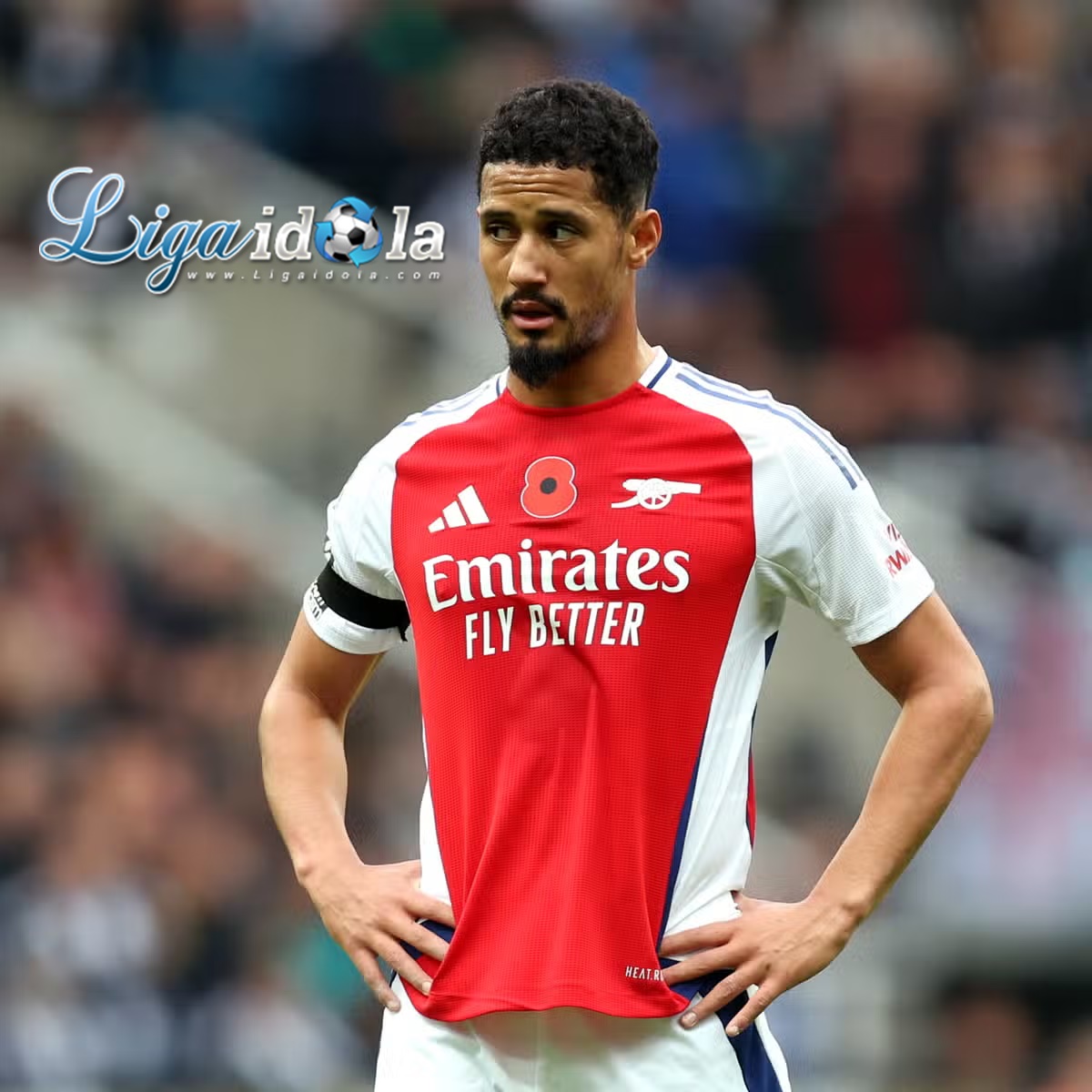 Masuk Daftar Belanja Real Madrid, William Saliba Tegaskan Masih Betah di Arsenal